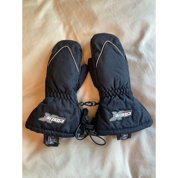 Castle X kids winter gloves mittens snowmobiling snow ski snowboard sledding Sm - Picture 1 of 7